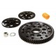 Set  Corona e frizione in acciaio completo di molla e dischi frizione per Axial Yeti , C26144BLACK