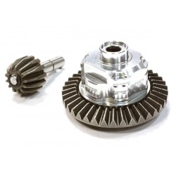 Set Differenziale con ingranaggi interni per Axial SCX-10 , Yeti , Wraith ,  C26360SILVER