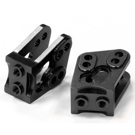 Supporto Alluminio link Ponti Trasmissione per axial Wraith , C24531BLACK