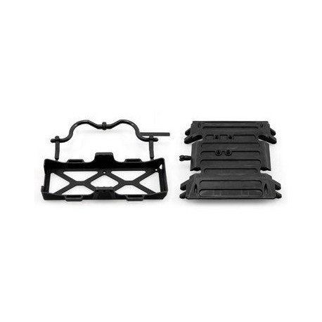 Axial , Wraith Tube Frame Skid Plate Battery Tray , AX80079