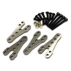 Billet Machined Upper Shock Mount Lift Kit for Axial SCX-10 Scale Off-Road