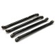 Integy, Set 4 LINK DA 126 MM CON BOCCOLE IN PLASTICA E UNIBALL IN METALLO, C25254BLACK