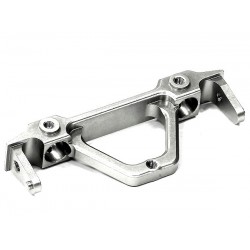 Integy, SUPPORTO Posteriore Bumper per scx-10 , C24650SILVER