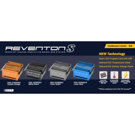 esc, Speed Passion Reventon S Metal Black con smart LED CARD