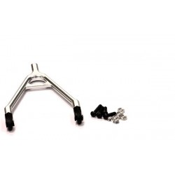 Integy, Alloy Upper Y-Arm for scx10 , C24651SILVER  (1 pz) , c24651