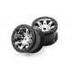 2.2 Raceline Renegade Wheels - 41mm Wide (Chrome) (2pcs) , AX08137