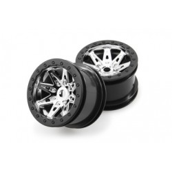 2.2 Raceline Renegade Wheels - 41mm Wide (Chrome) (2pcs) , AX08137