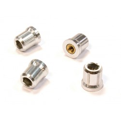 Integy,Realistic Billet Machined M4 Size Wheel Nut for 1/10 Scale 