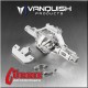 Vanquish PONTE ROCKJOCK SCX10 Anteriore AXLE ASSEMBLY CLEAR ANODIZED , VPS06605