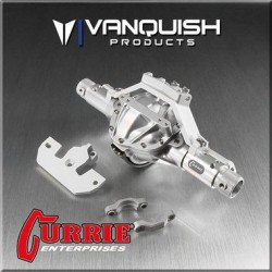 Vanquish PONTE ROCKJOCK SCX10 Anteriore AXLE ASSEMBLY CLEAR ANODIZED , VPS06605