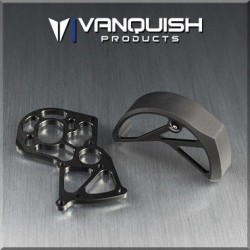 Vanquish SCX MOTOR MOUNT / GEAR GUARD BLACK ANODIZED , VPS02200