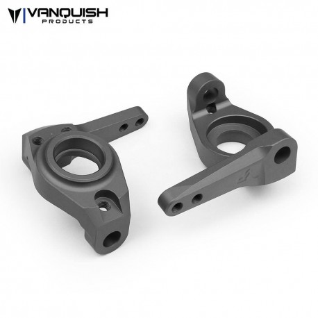 Vanquish AXIAL SCX10 8 DEGREE KNUCKLES CLEAR ANODIZED, VPS02852 