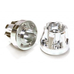 Integy, distanzialda 18mm per cerchi con dado da 12mm , C26662SILVER