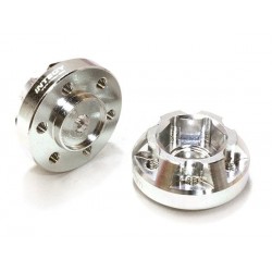 Integy, distanzialda 09mm per cerchi con dado da 12mm , C26660SILVER