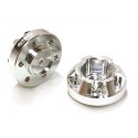 Integy, distanzialda 09mm per cerchi con dado da 12mm , C26660SILVER