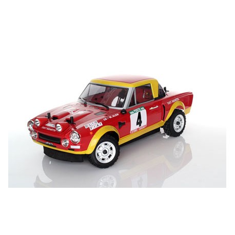 RALLY LEGGEND, Fiat 124 Abarth RALLY  AUTOMODELLO ELETTRICO 1:10 EZRL124