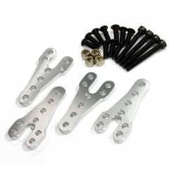 Integy, Billet Machined Upper Shock Mount Lift Kit for Axial SCX-10 Scale Off-Road