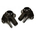 Integy, Front Steering Blocks for Axial 1/10 SCX10 II C27158BLACK 