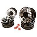 Integy, Realistic 1.9 Size X8U Alloy Wheel (4)+M4 Nut for Scale Off-Road Crawler