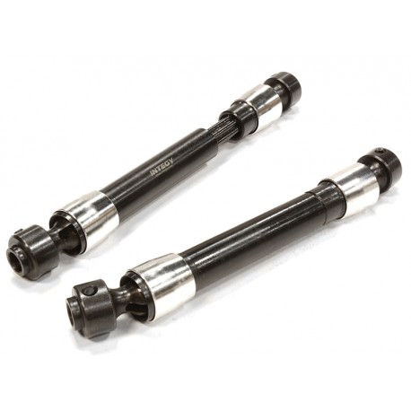 Integy, Billet Machined Main Universal Drive Shaft Set for Axial SCX, Wraith