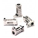 Integy, Supporti pedane laterali in ergal, Axial SCX-10, Dingo & Honcho 