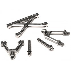 Integy, kit torri ammortizzatori e staffe REAR for Axial SCX-10, Dingo & Honcho