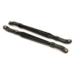 Integy, 115mm-118mm Suspension Links (2) w/ Angled Rod Ends for SCX-10 & Other Crawlers 