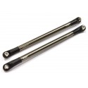 Integy, 125mm-128mm Type Suspension Links w/ Angled Rod Ends for SCX-10 & Other Crawlers 