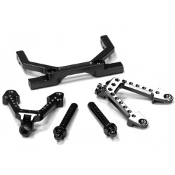 Integy, Billet Machined Alloy Front Shock Mount for Axial SCX-10, Dingo & Honcho