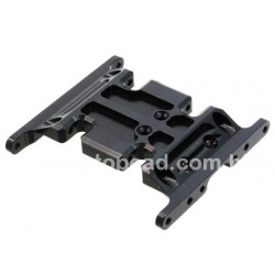 Supporto Telaio Differenziale centrale Integy per SCX10, C24565BLACK-SKID