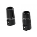 Alloy Rear Axle Lock-out (2) for SCX10
