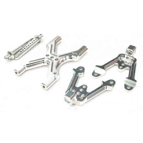 Integy, kit torri ammortizzatori e staffe REAR for Axial SCX-10, Dingo & Honcho