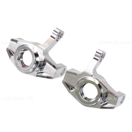 Alloy HD Steering Block (2) for Axial Wraith